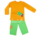 Пижама детская С ЗАПЛАТКОЙ - Трикотажные изделия оптом от производителя - Низкие цены, детская одежда, женская одежда, товары для новорожденных, опт