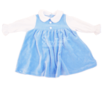 Платье детское из велюра - Трикотажные изделия оптом от производителя - Низкие цены, детская одежда, женская одежда, товары для новорожденных, опт