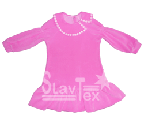 Платье детское из велюра - Трикотажные изделия оптом от производителя - Низкие цены, детская одежда, женская одежда, товары для новорожденных, опт